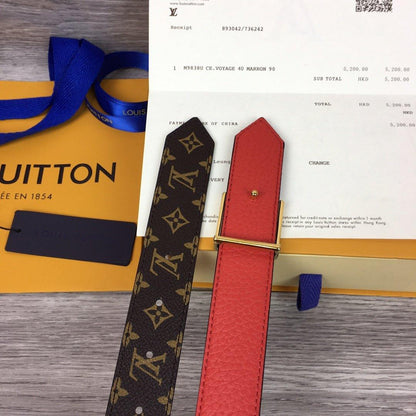 Leather Belt Louis Vuitton