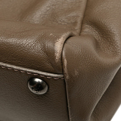 Fendi Peekaboo Leather Red Handbag Style 33 Rovelle Bags