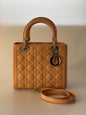 Christian Dior Lady Dior Bag Medium Light Beige Rovelle Bags