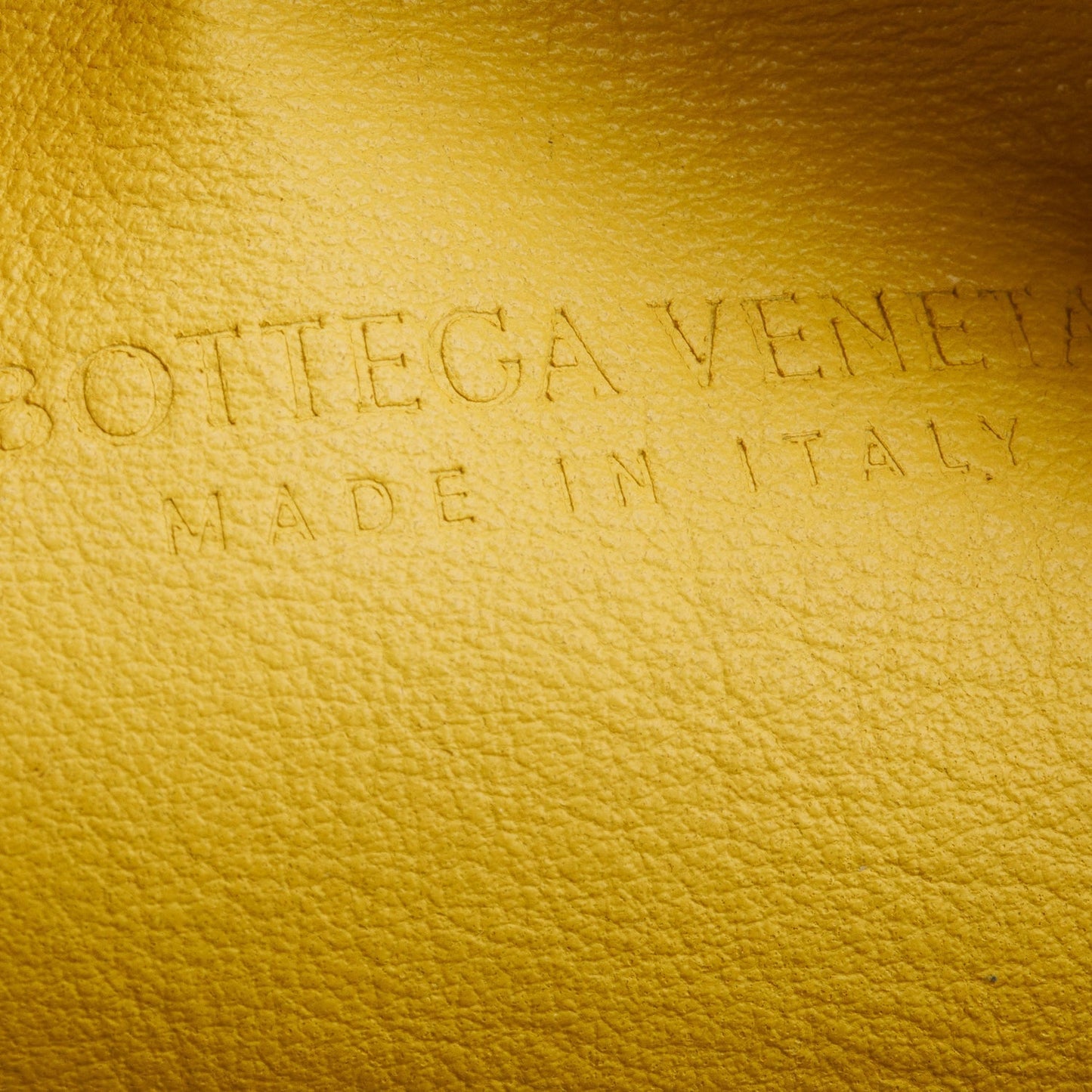Bottega Veneta Yellow Intrecciato Leather Mini Jodie Bag