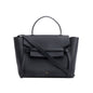 Celine Black Grained Calfskin Leather Mini Belt Bag