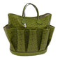 Luxury CELINE Horse Carriage Macadam Canvas Tote Bag Green 64256