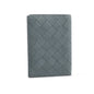 Bottega Veneta Grey Intrecciato Leather Passport Case
