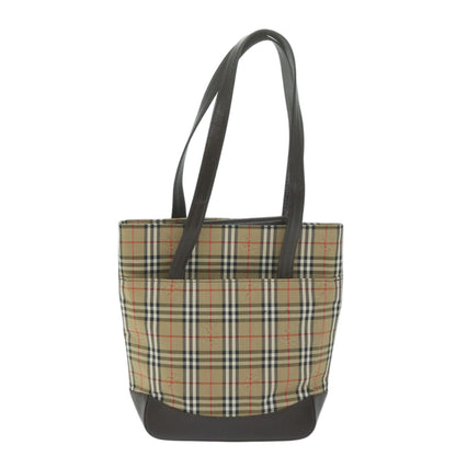 Burberry Nova Auth Canvas Beige Tote Bag Style 17