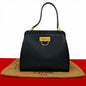 CELINE Handbag leather Navy