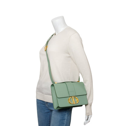 Christian Dior Green Box Leather 30 Montaigne Bag Rovelle Bags
