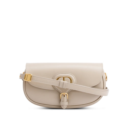 Christian Dior 2022 Taupe Box Calfskin East-West Bobby Bag Rovelle Bags