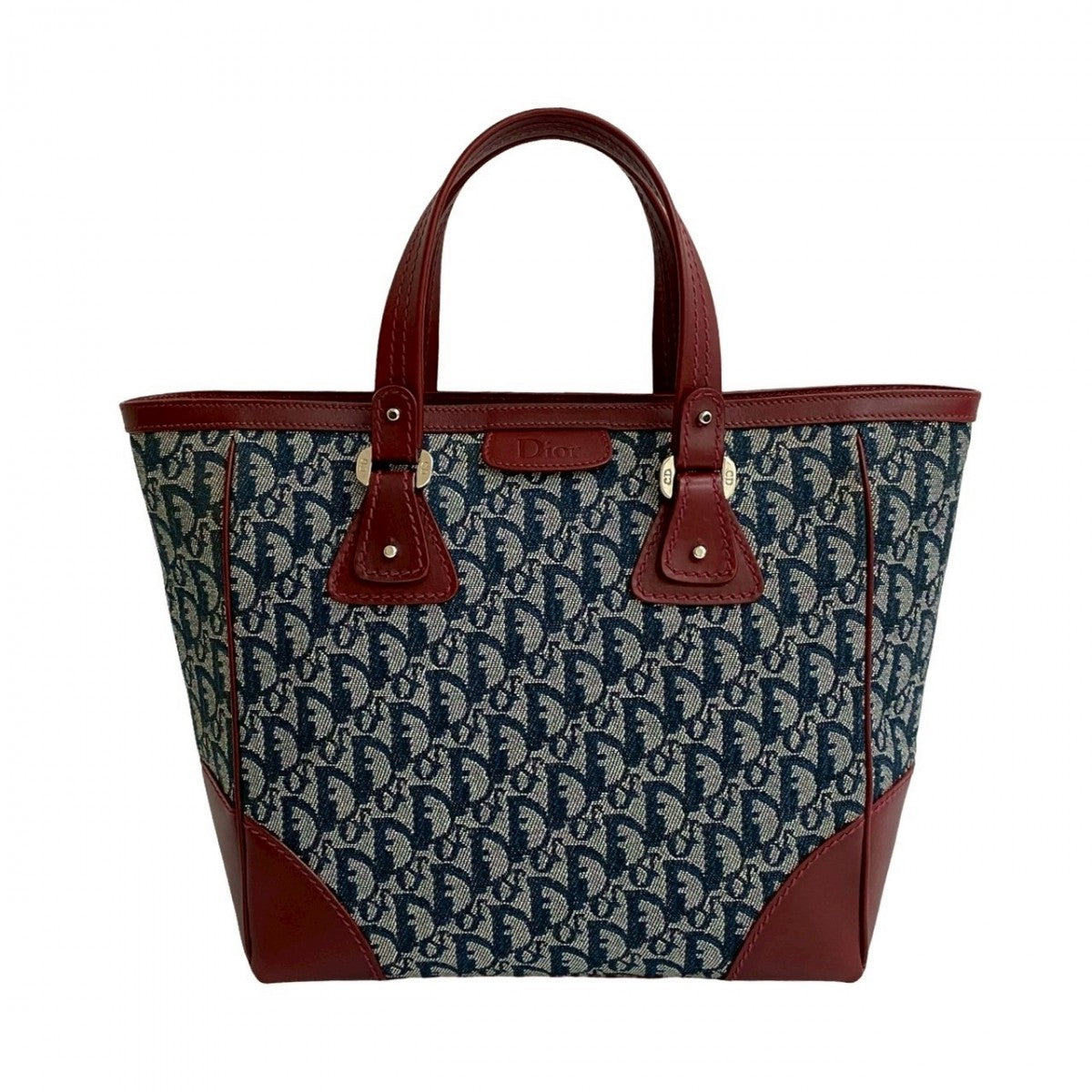 Dior Handbag canvas Navy Rovelle Bags