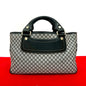 CELINE Handbag canvas black Boogie bag