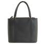 BURBERRY Handbag leather black logoMetal