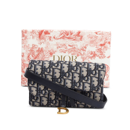 Christian Dior Oblique Saddle Belt Pouch Rovelle Bags