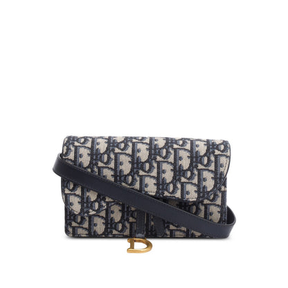 Christian Dior Oblique Saddle Belt Pouch Rovelle Bags