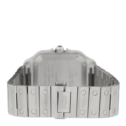 Stainless Steel 35mm Santos de Cartier Automatic Watch