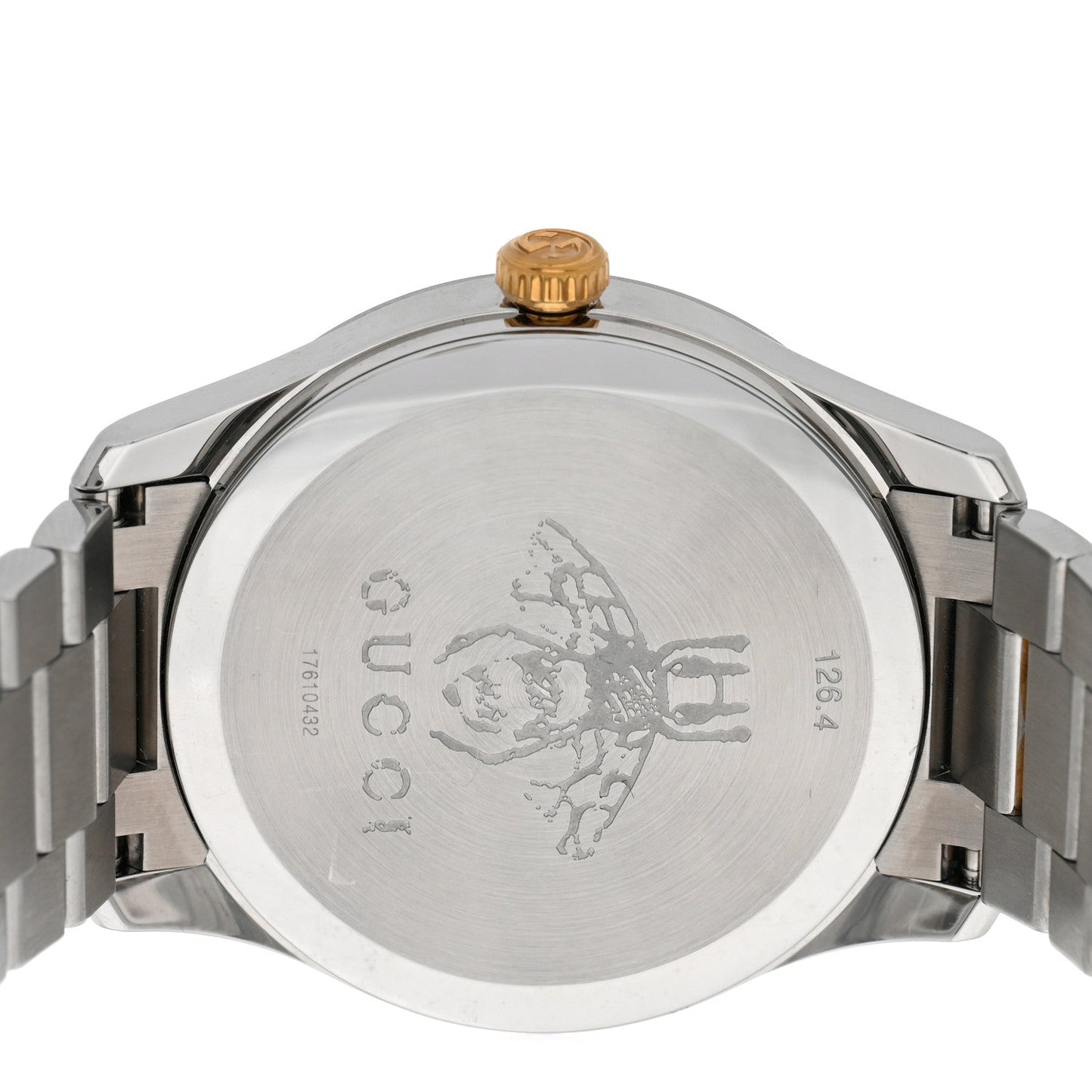 Stainless Steel 38mm G-Timeless Two Tone Snake Quartz Watch