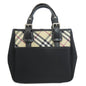 BURBERRY Tote Bag Nylon black Nova Check