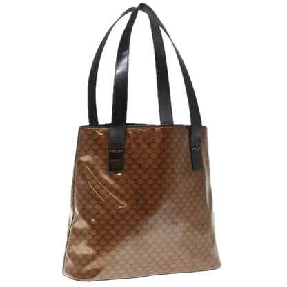 Luxury CELINE Macadam Canvas Tote Bag Brown 65721