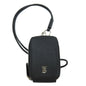 BURBERRY Coin case leather black logo Women