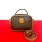 CELINE Shoulder Bag leather Brown
