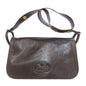 CELINE Shoulder Bag leather Brown Carriage Women