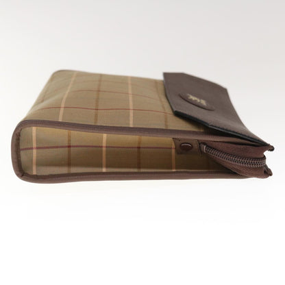 Burberry BURBERRYSs Nova Canvas Brown Clutch Bag Style 2