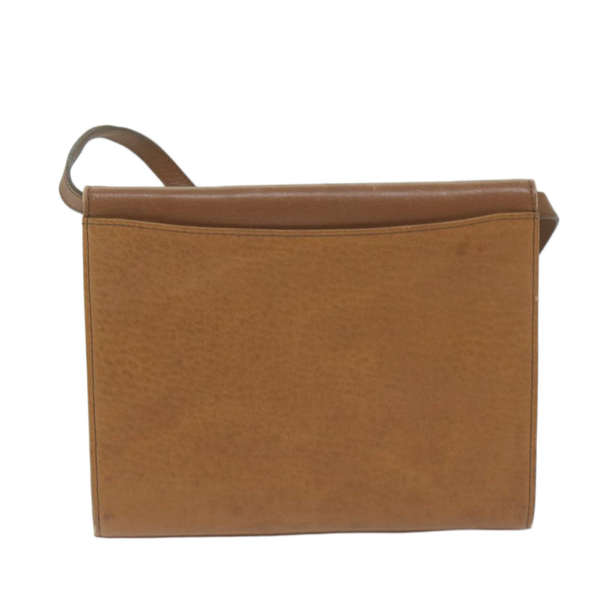 Burberry BURBERRYSs Auth Leather Brown Shoulder Bag