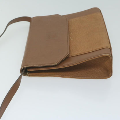 Burberry BURBERRYSs Auth Leather Brown Shoulder Bag