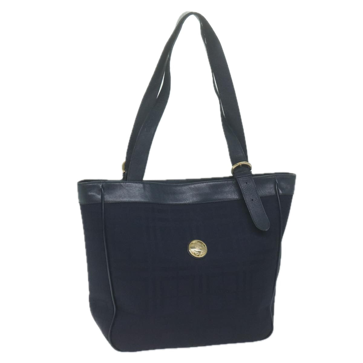 Burberry BURBERRYSs Nova Canvas Blue Tote Bag