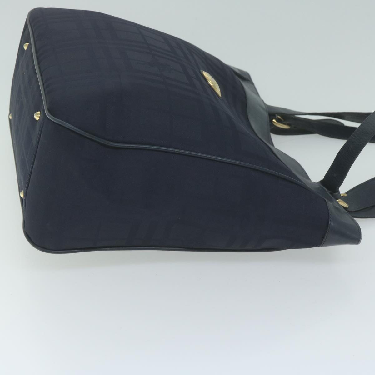 Burberry BURBERRYSs Nova Canvas Blue Tote Bag