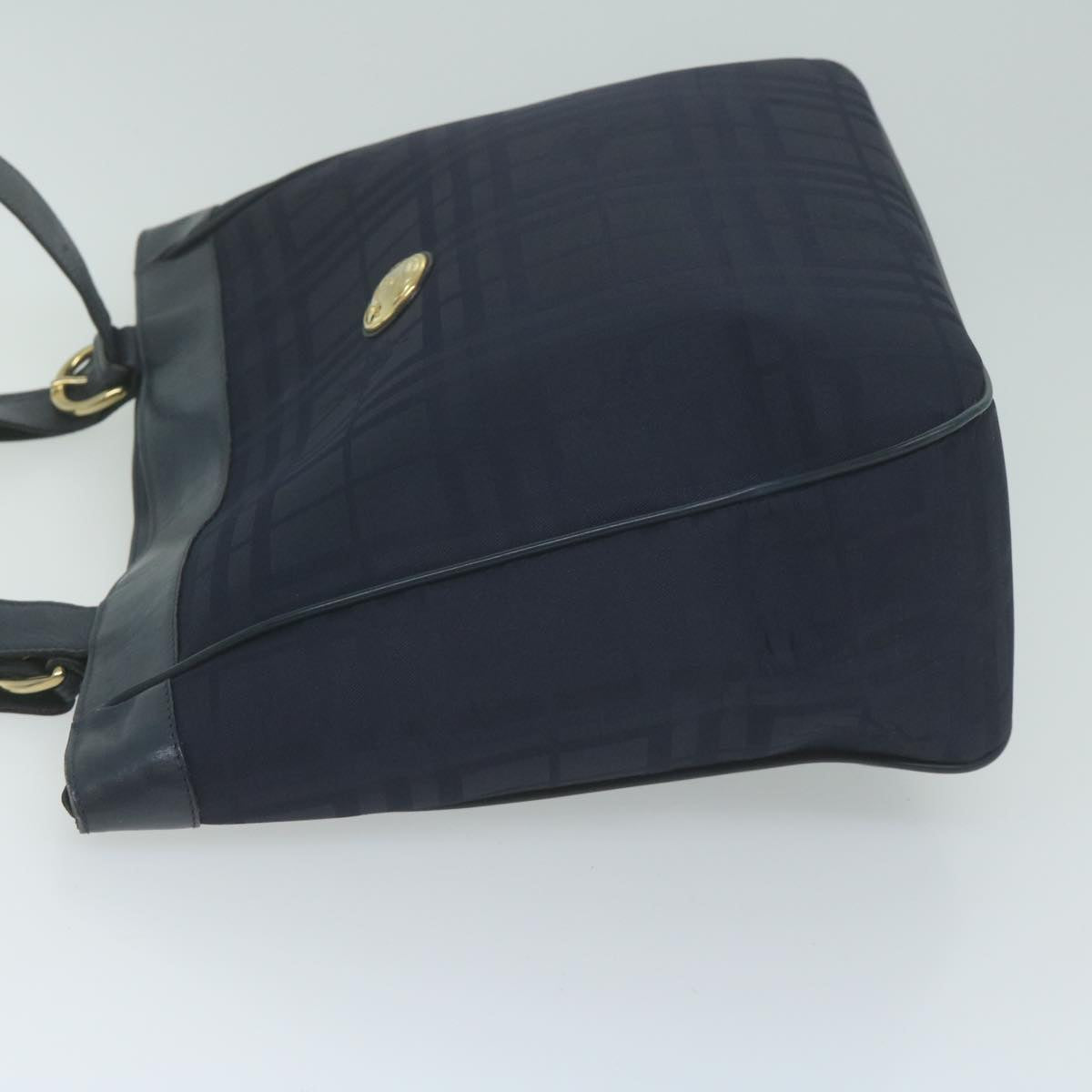 Burberry BURBERRYSs Nova Canvas Blue Tote Bag