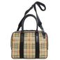 BURBERRY Business bag PVC beige Nova Check 2WAY