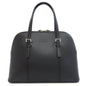 BURBERRY Handbag leather black logo Women
