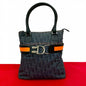 Dior Handbag denim Navy Dior Flight Rovelle Bags