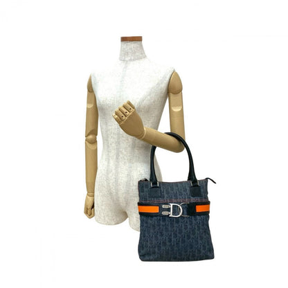 Dior Handbag denim Navy Dior Flight Rovelle Bags