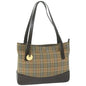 Burberry Nova Auth Canvas Beige Tote Bag