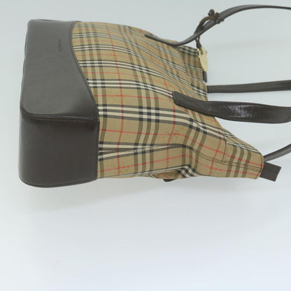 Burberry Nova Auth Canvas Beige Tote Bag