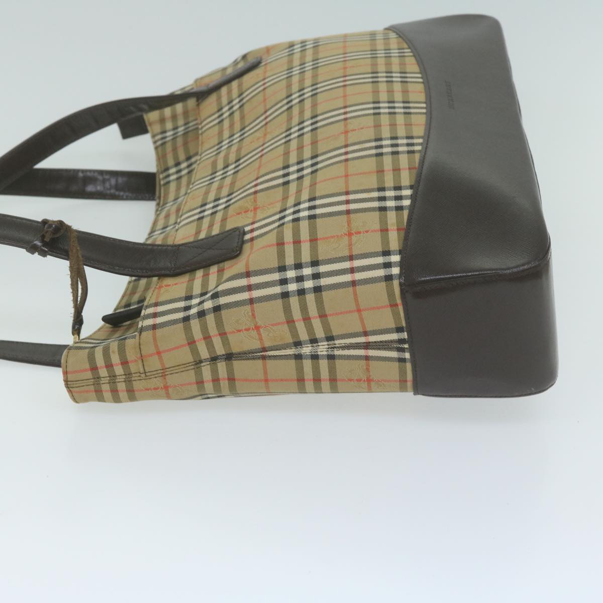 Burberry Nova Auth Canvas Beige Tote Bag
