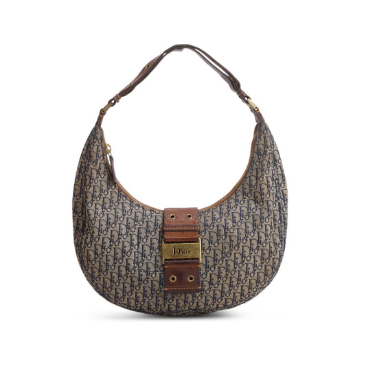 Christian Dior Navy Monogram Street Chic Hobo Rovelle Bags