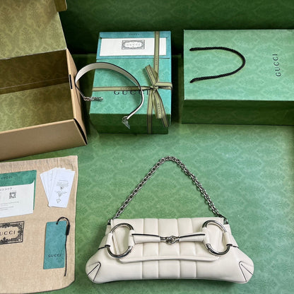 Gucci Horsebit Chain Medium Shoulder Bag
