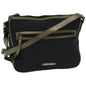 Burberry Auth Nylon Black Shoulder Bag