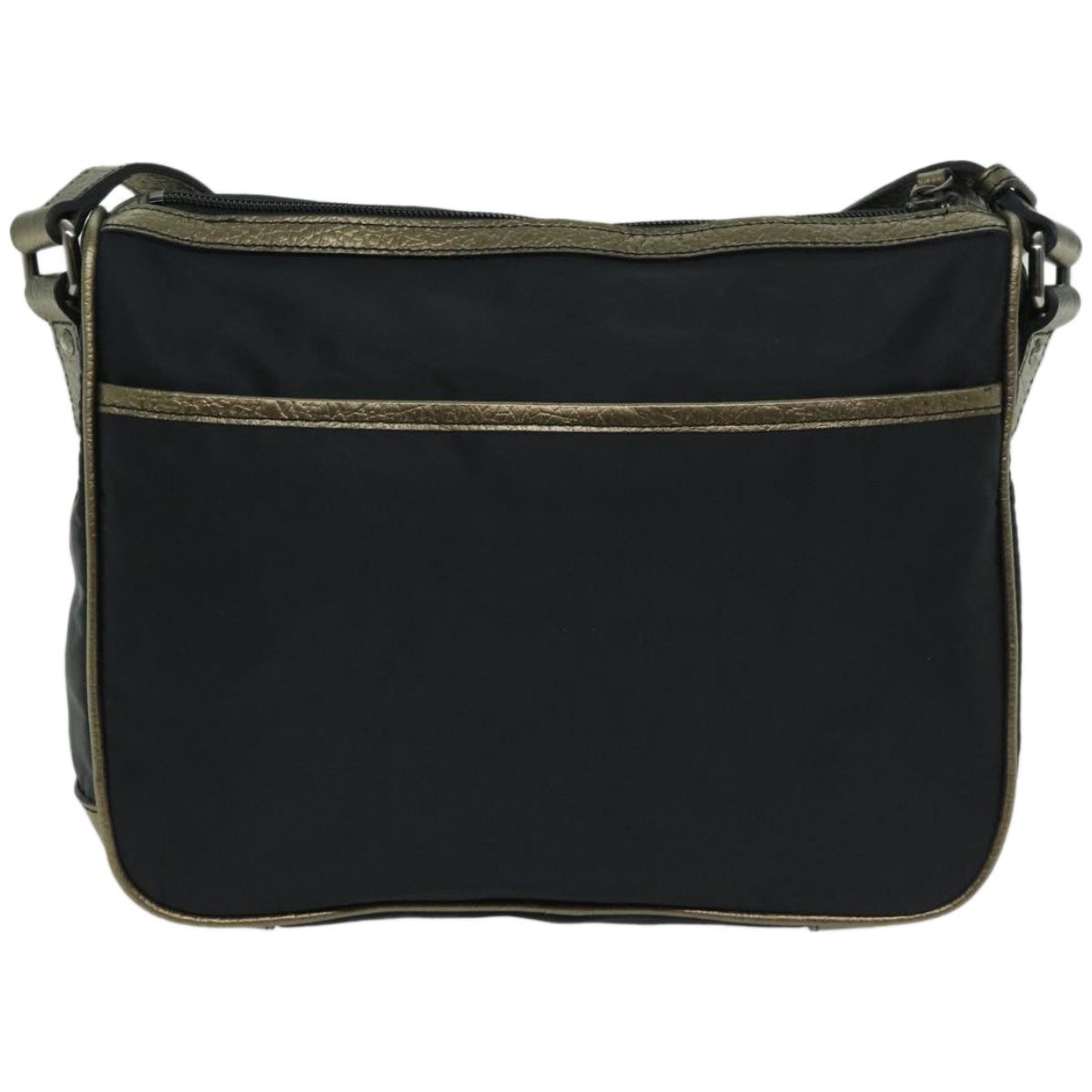 Burberry Auth Nylon Black Shoulder Bag