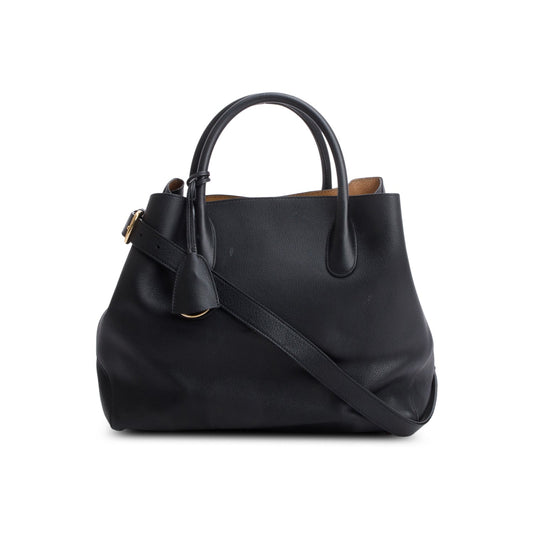Christian Dior Supple Grained Calfskin Open Bar Tote Bag Rovelle Bags