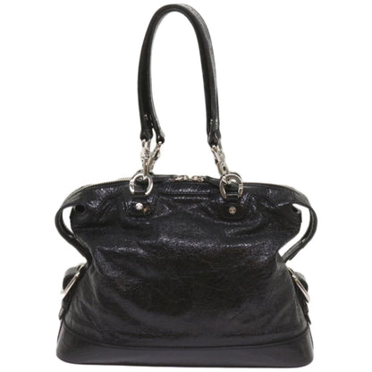 Luxury CELINE Hand Bag Leather Black 67072