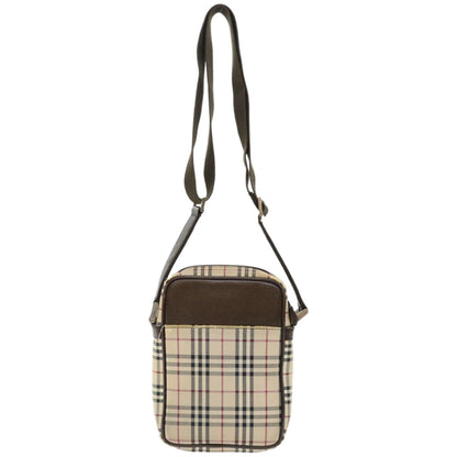 Burberry BURBERRYSs Nova Canvas Beige Shoulder Bag Style 2