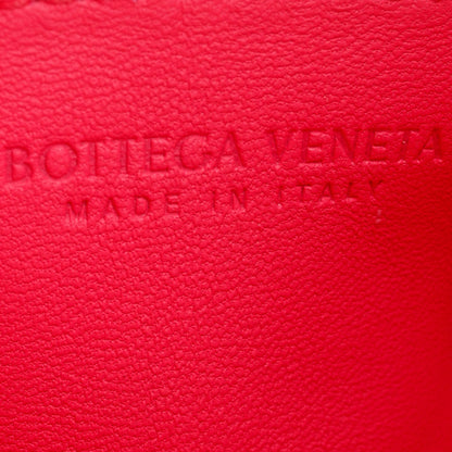 Bottega Veneta Pink Calfskin The Whirl Clutch