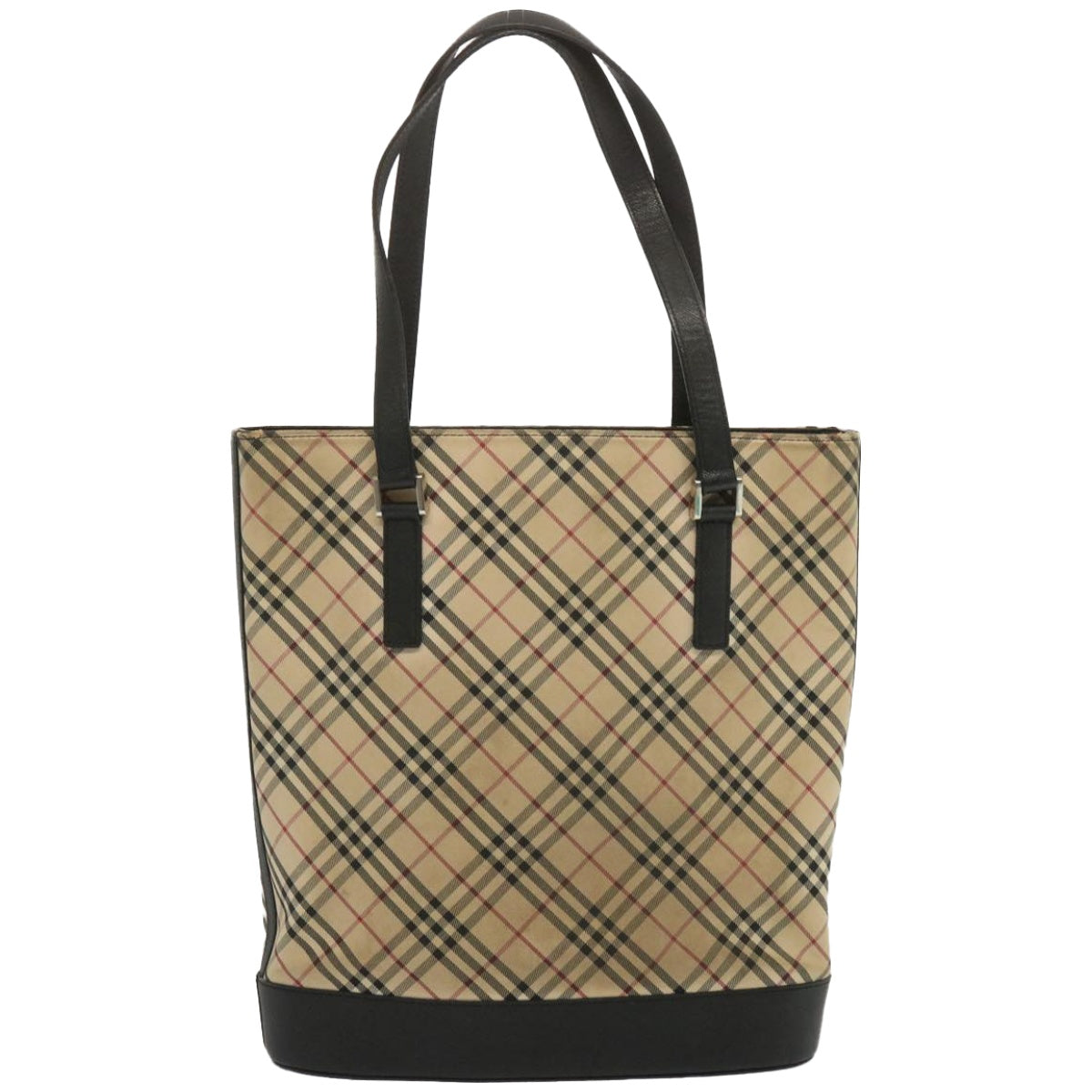 Burberry Nova Auth Canvas Beige Shoulder Bag