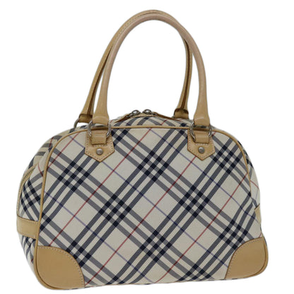 Burberry Nova Label Nylon Beige Handbag