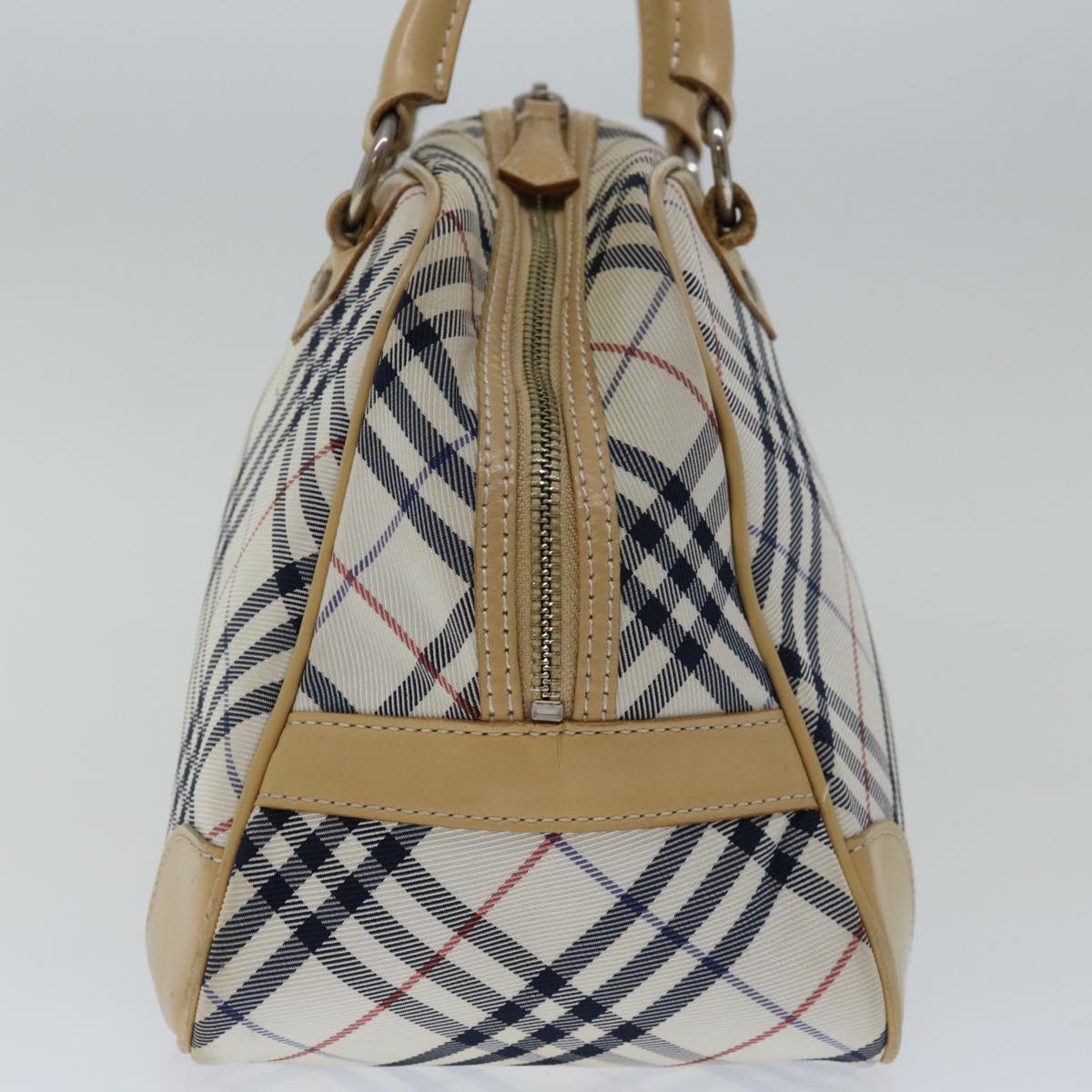 Burberry Nova Label Nylon Beige Handbag