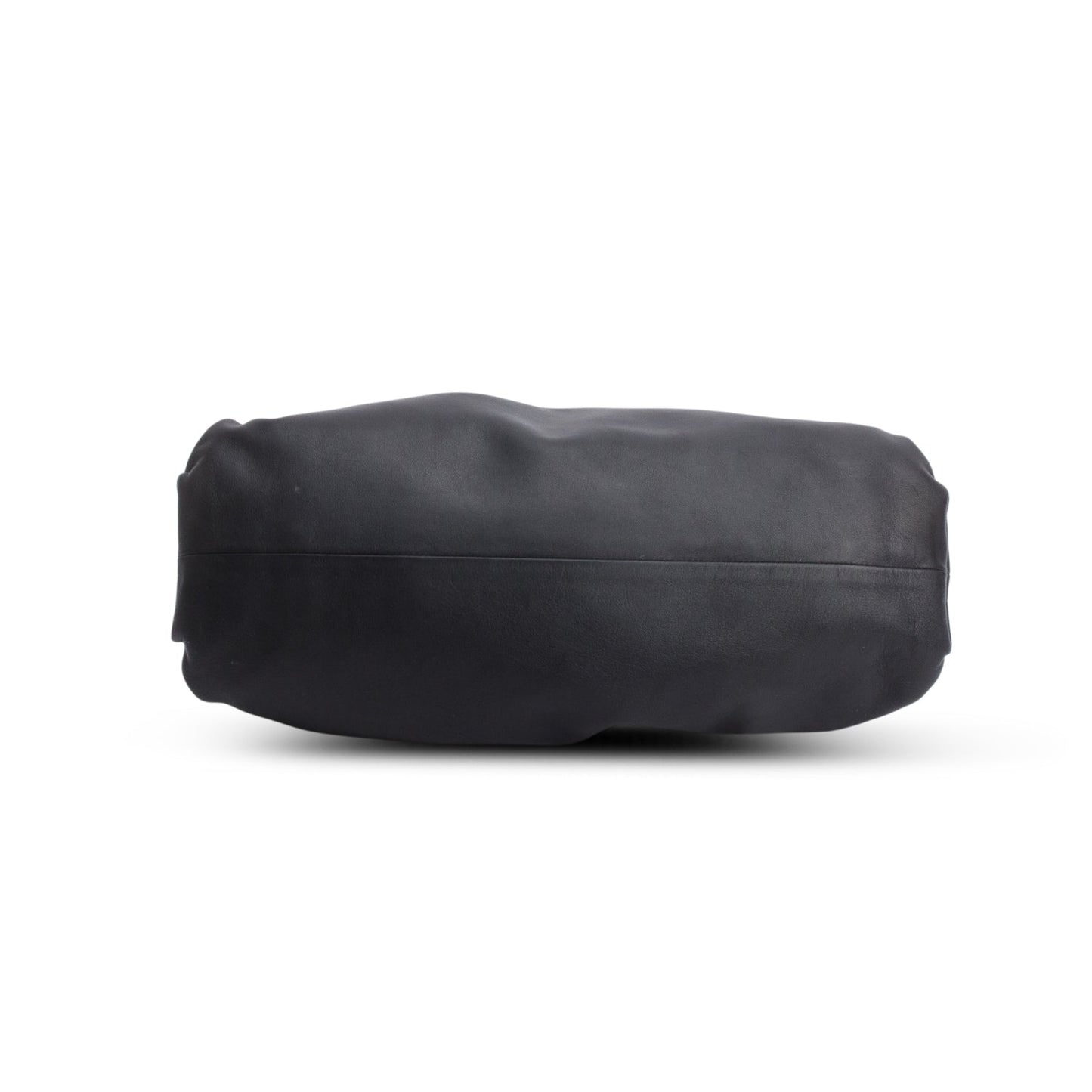 Bottega Veneta Black Calfskin Leather The Classic Large Pouch
