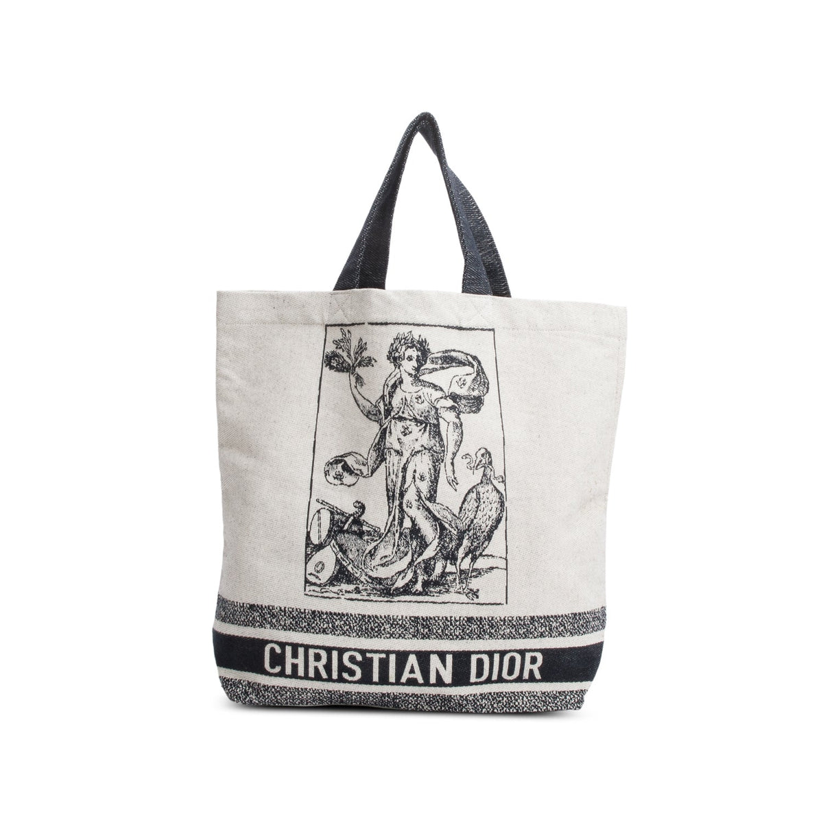 Christian Dior Beige Canvas Cruise 2021 Tote Bag Rovelle Bags