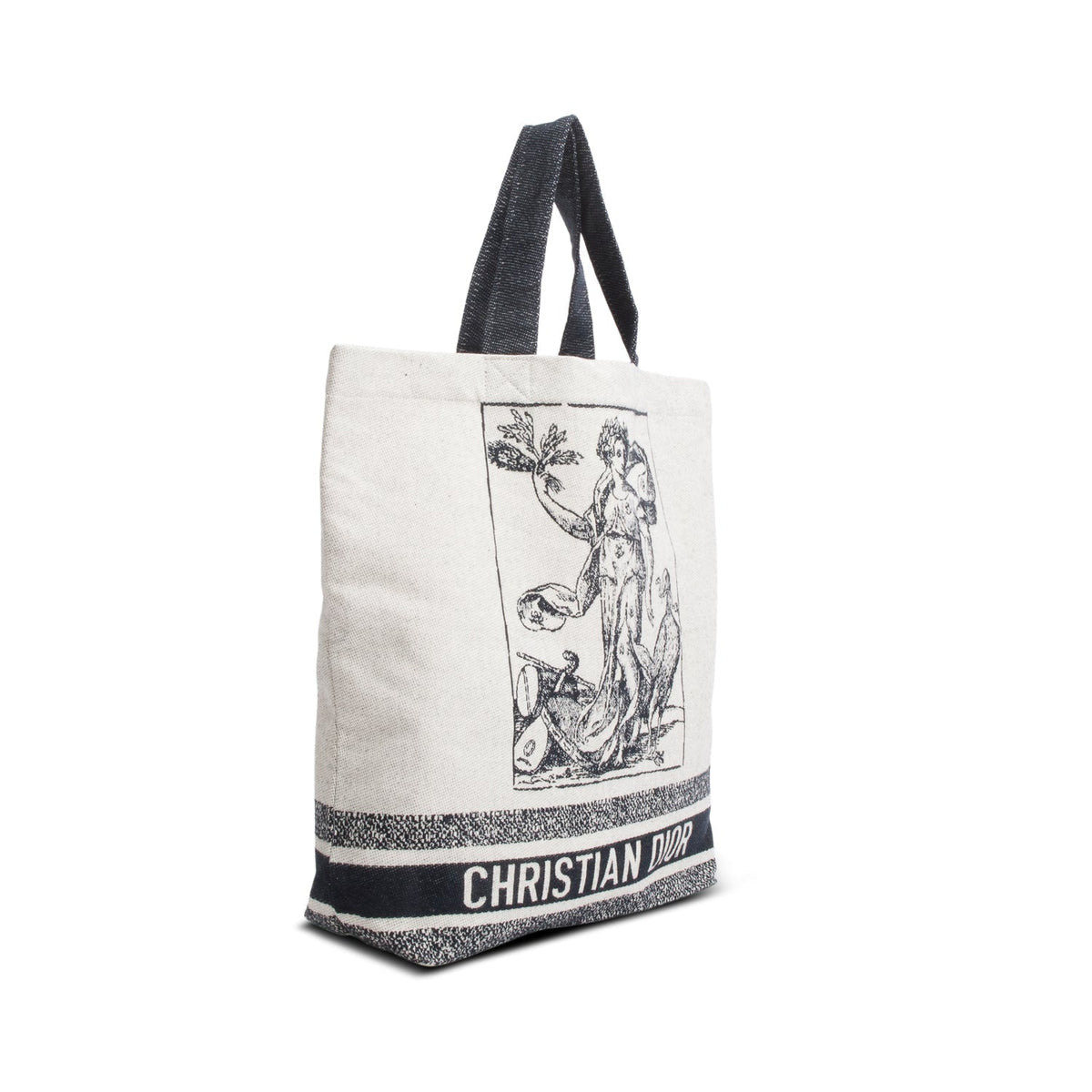 Christian Dior Beige Canvas Cruise 2021 Tote Bag Rovelle Bags